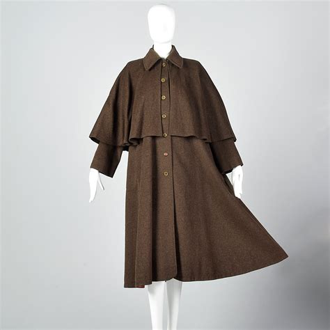 yves saint laurent cape coat